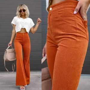 Juliet – Women's Corduroy Flared Pants