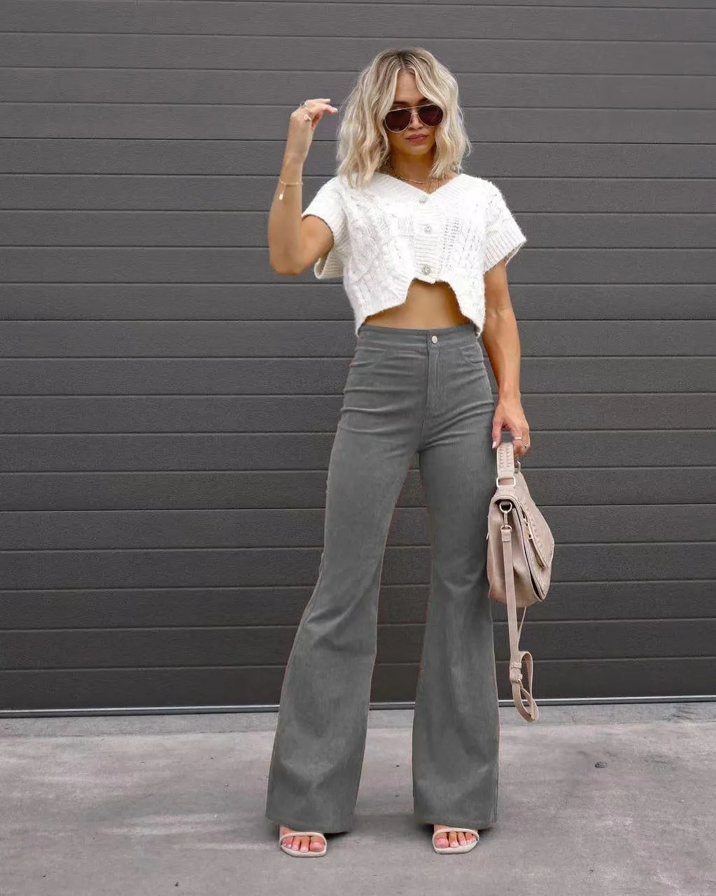 Juliet – Women's Corduroy Flared Pants