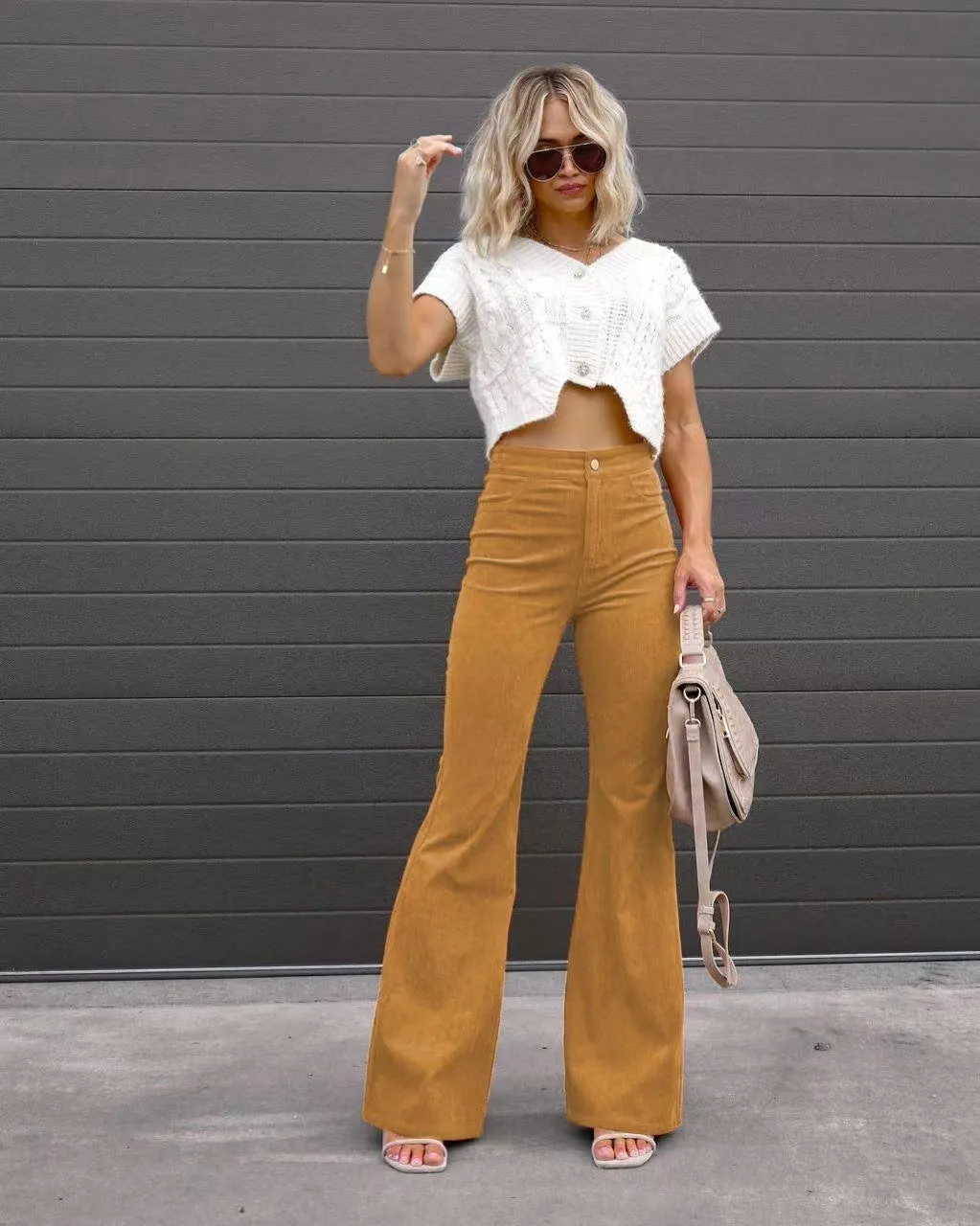 Juliet – Women's Corduroy Flared Pants