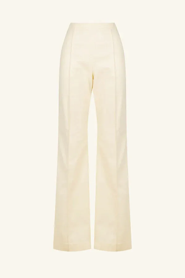 Lani Boot Cut Flared Pant - Rice
