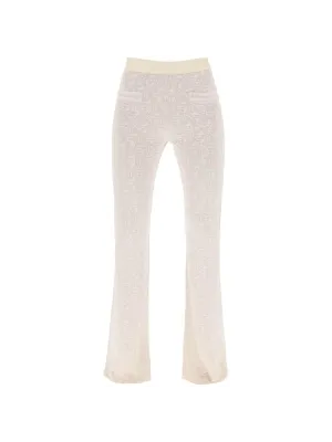 Lurex Knit Trousers