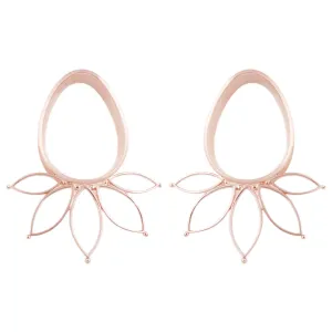 Marquise Eyelets - Rose Gold Plated
