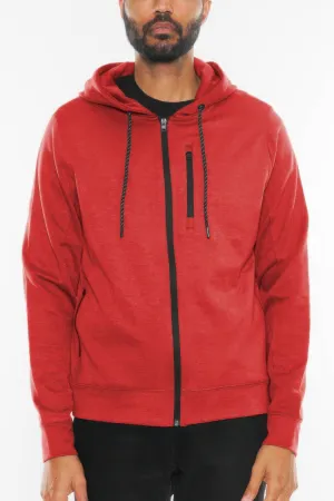 Mens Solid Stacked Flared Track Set