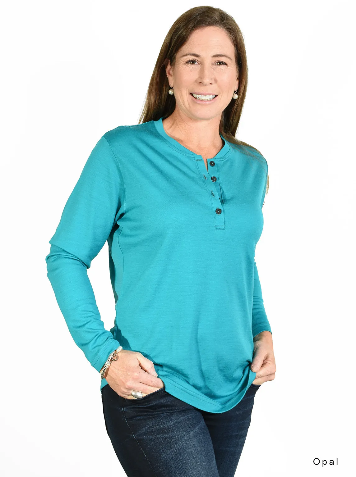 Merino Shaped Henley