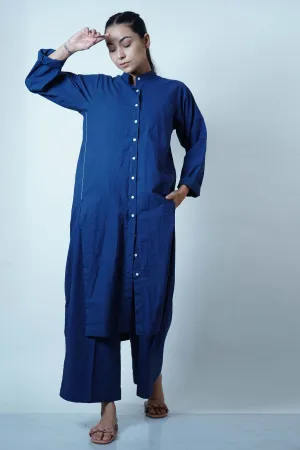 Midnight Blue Flared Pants