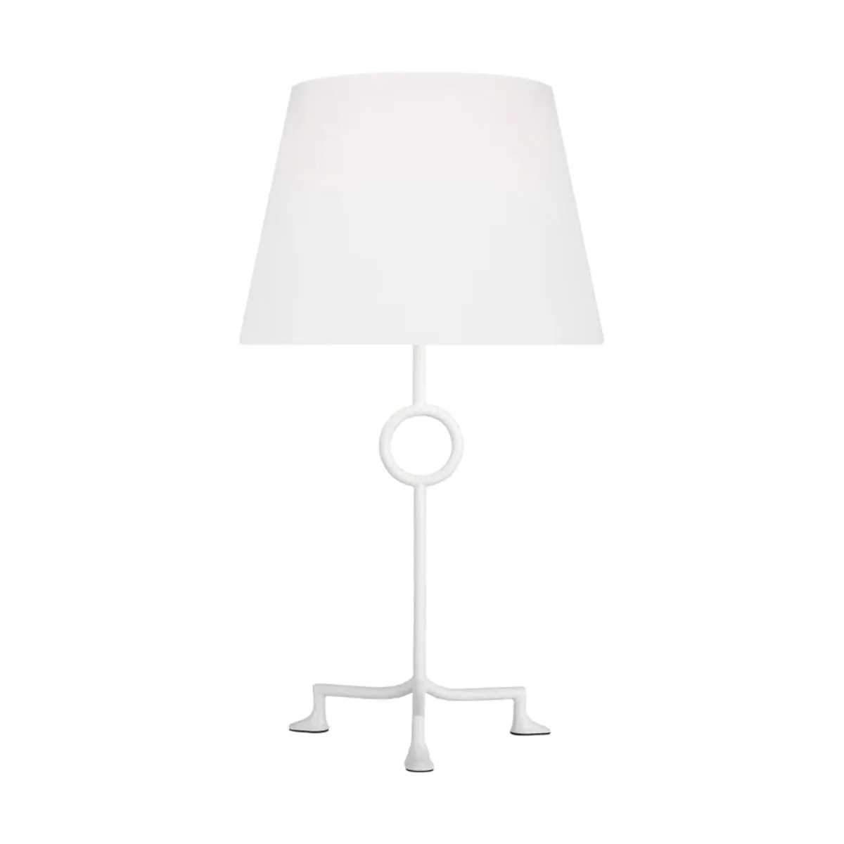 Montour Large Table Lamp Matte White Finish