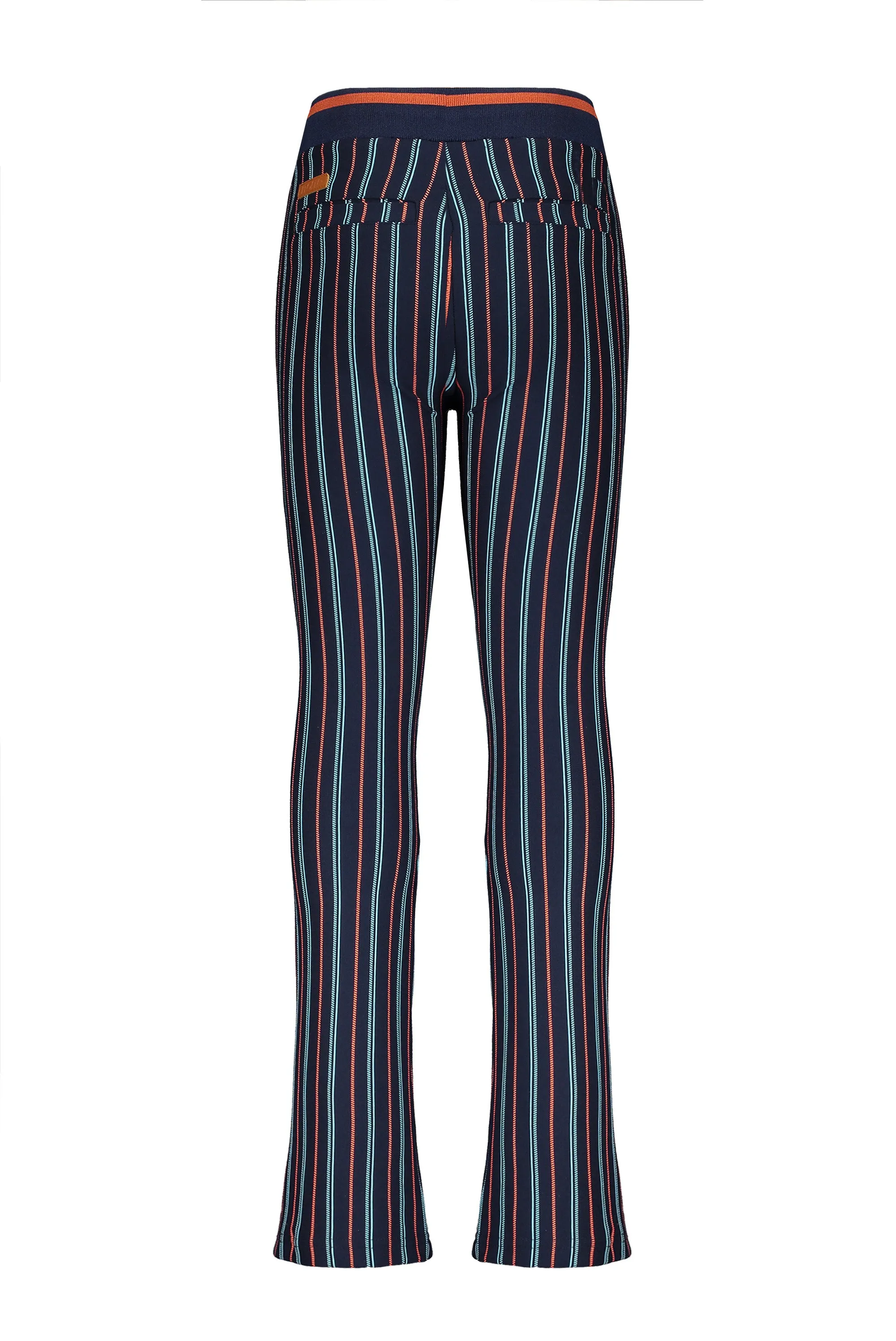 NoNo Sahara striped punta flared pants