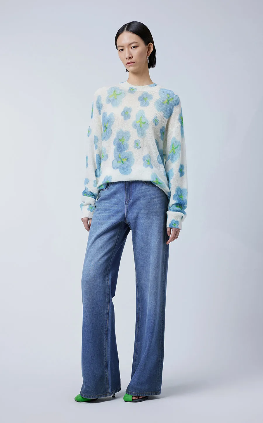 Pants / JNBY Cotton-lyocell Flared Jeans