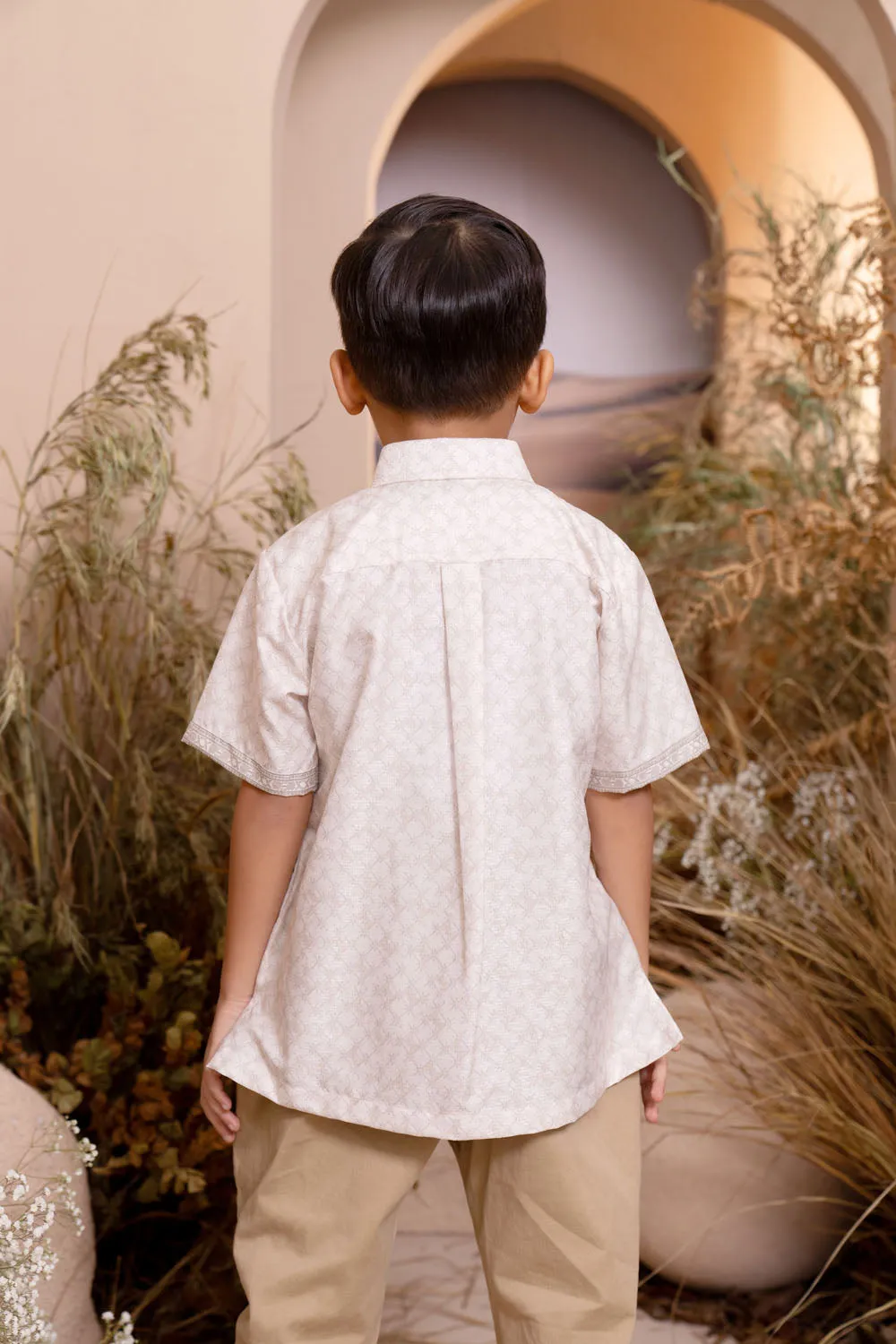 Pre Order - Senggala Shirt Boy Cannoli Almond