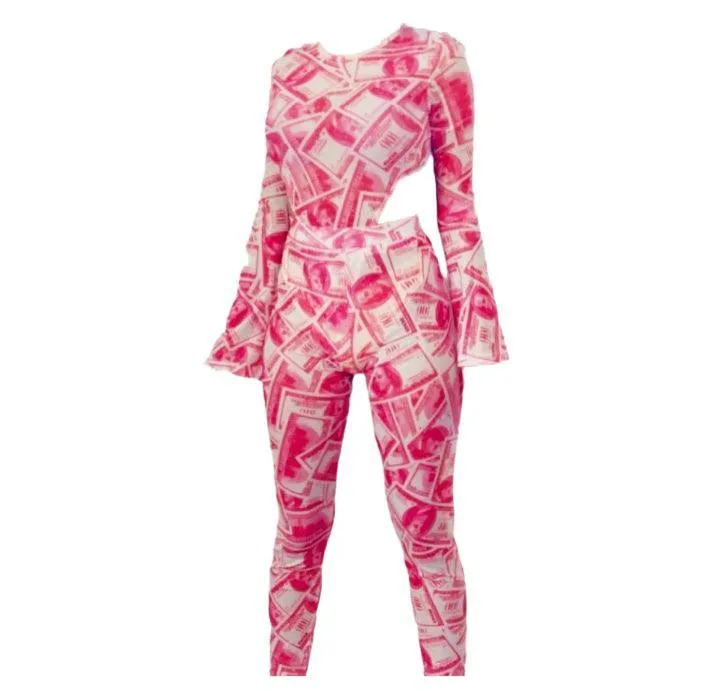 Pretty Money Sheer Pants Set