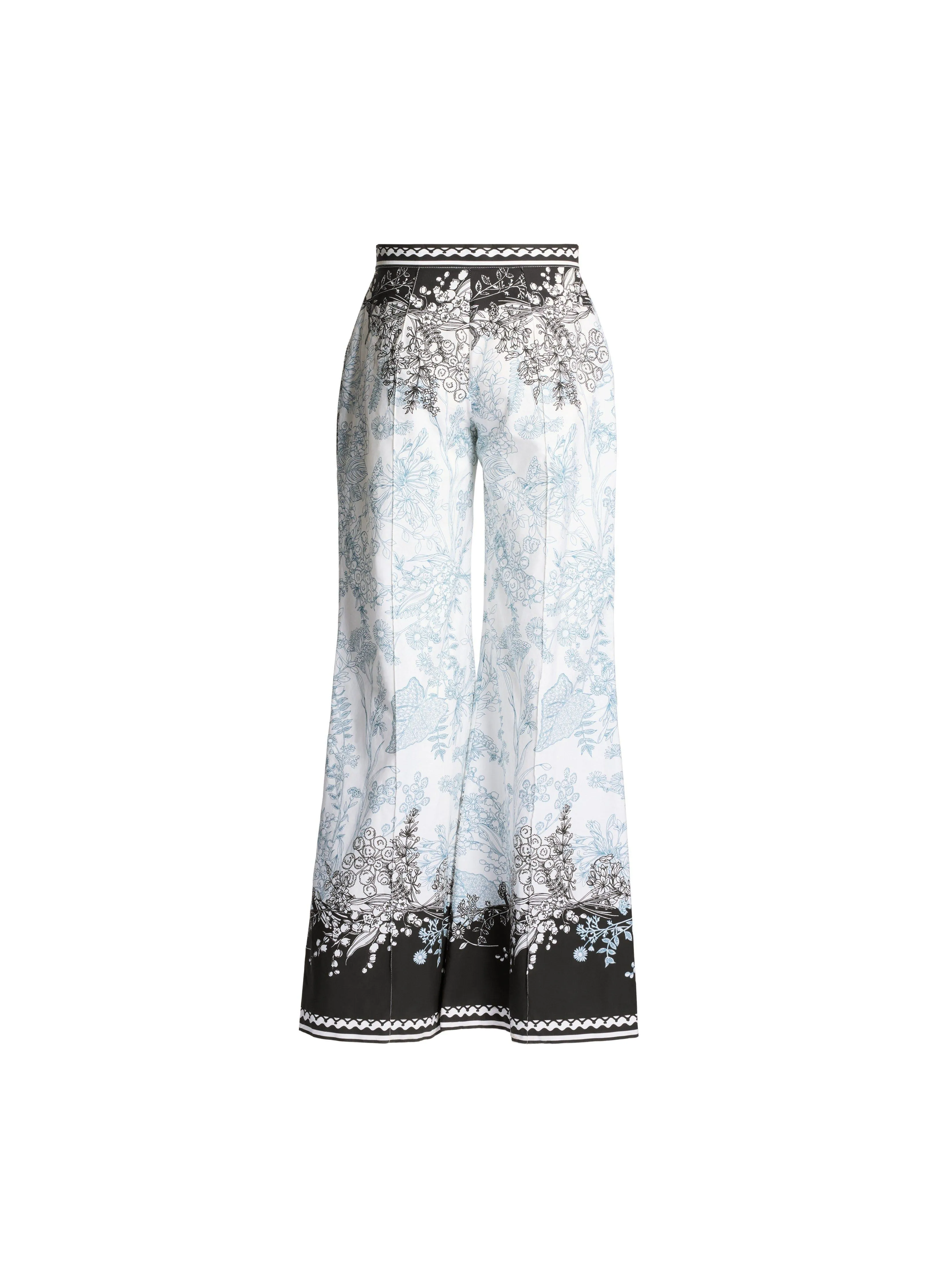Printed Cotton Pants