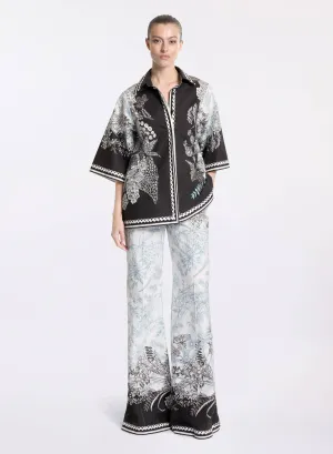Printed Cotton Pants