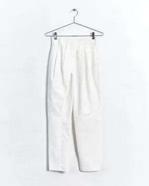 Proenza Schouler wrap front tapered pants, ivory, 6