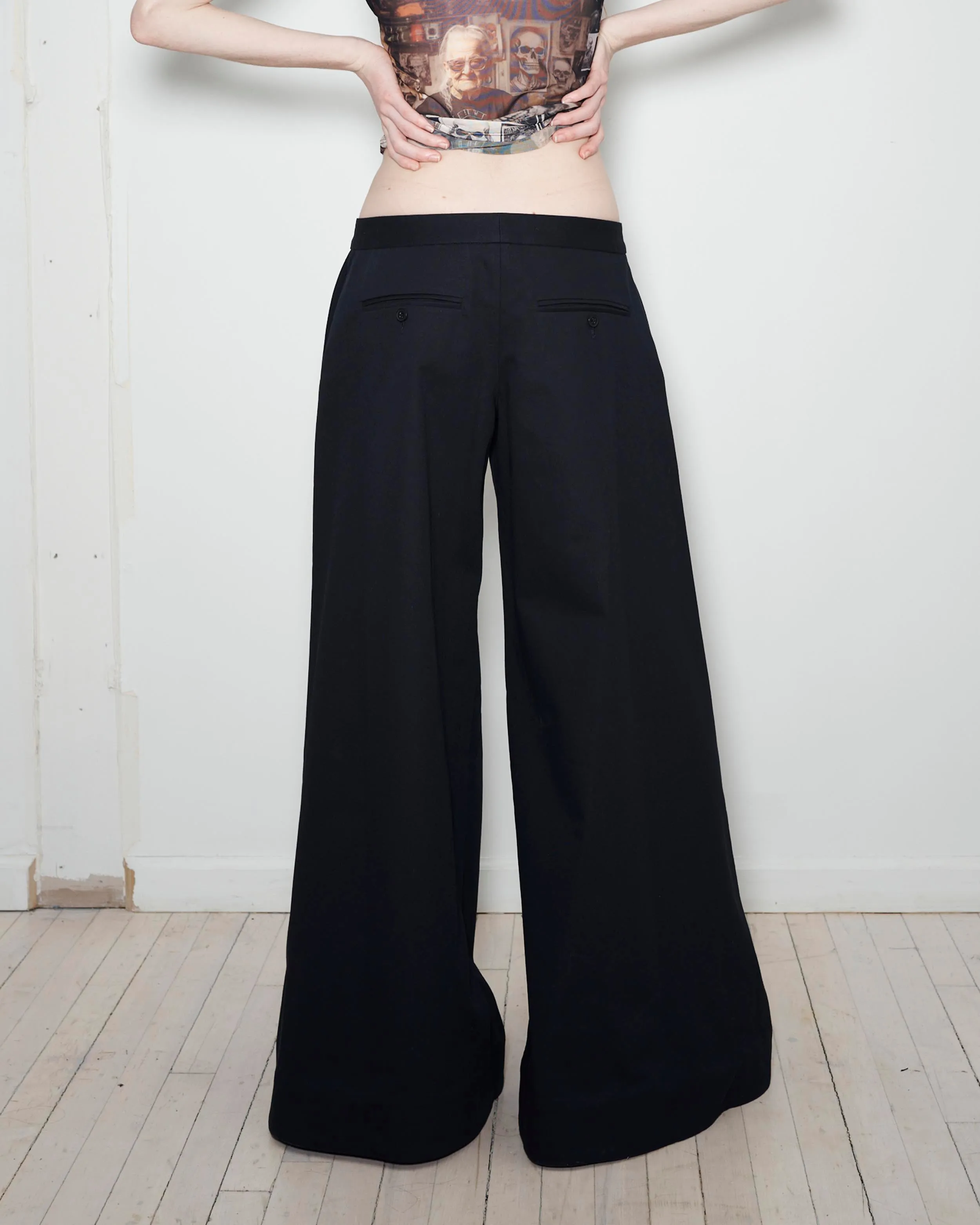 Rave Trouser in Black