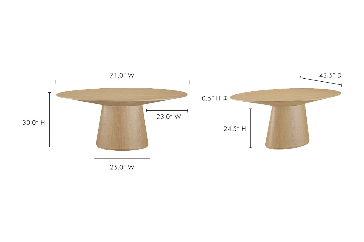 Rogers Oval Dining Table