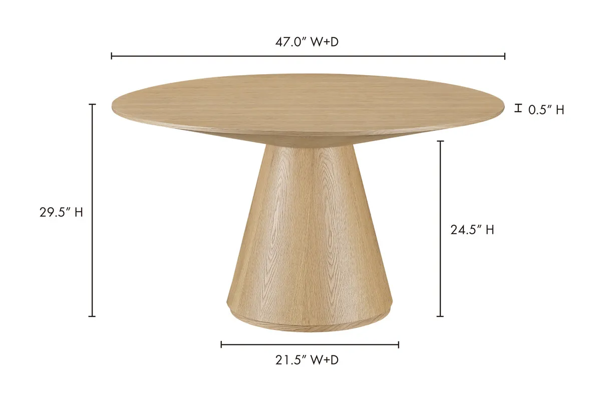 Rogers Small Round Dining Table