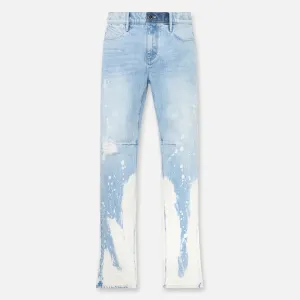 RTA Denis Light Wash Splatter Jean