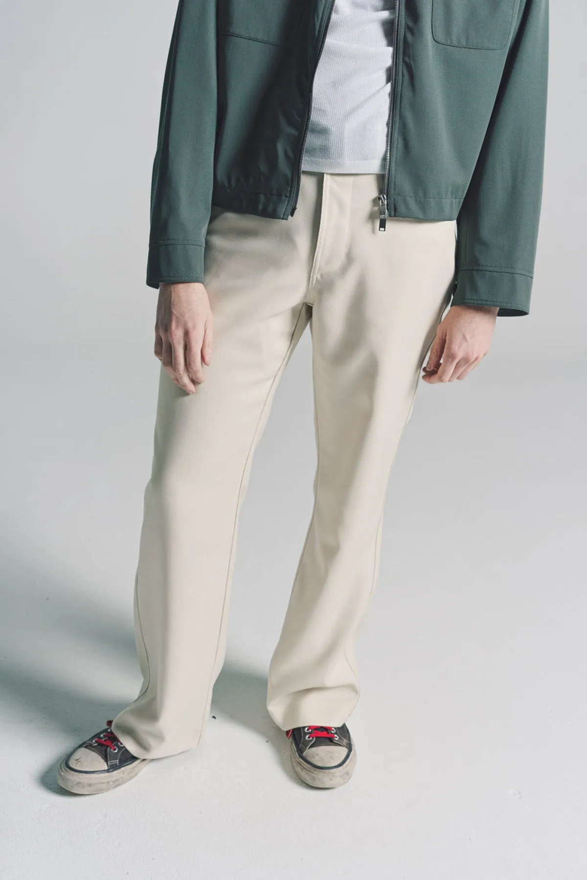 SECOND/LAYER | VALLUCO TROUSERS IN SOFT YELLOW