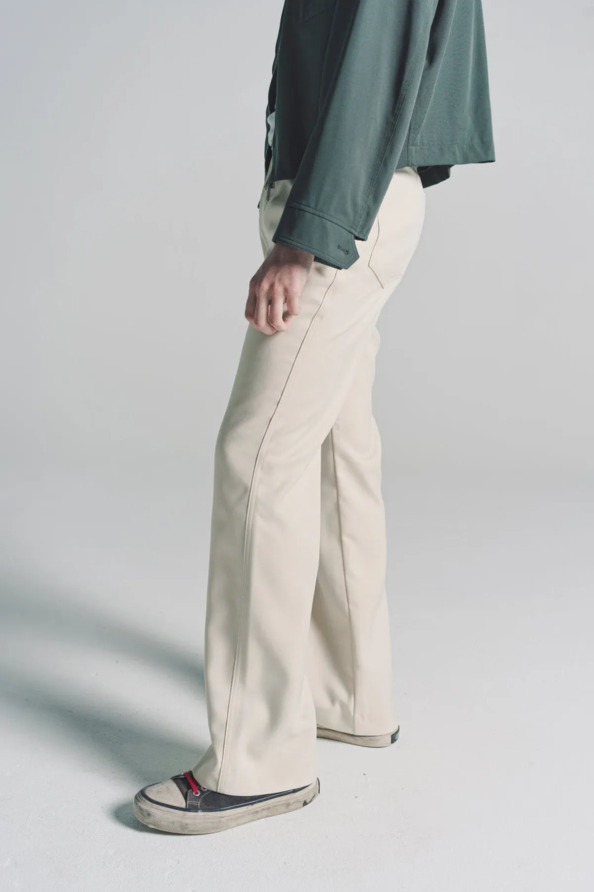 SECOND/LAYER | VALLUCO TROUSERS IN SOFT YELLOW