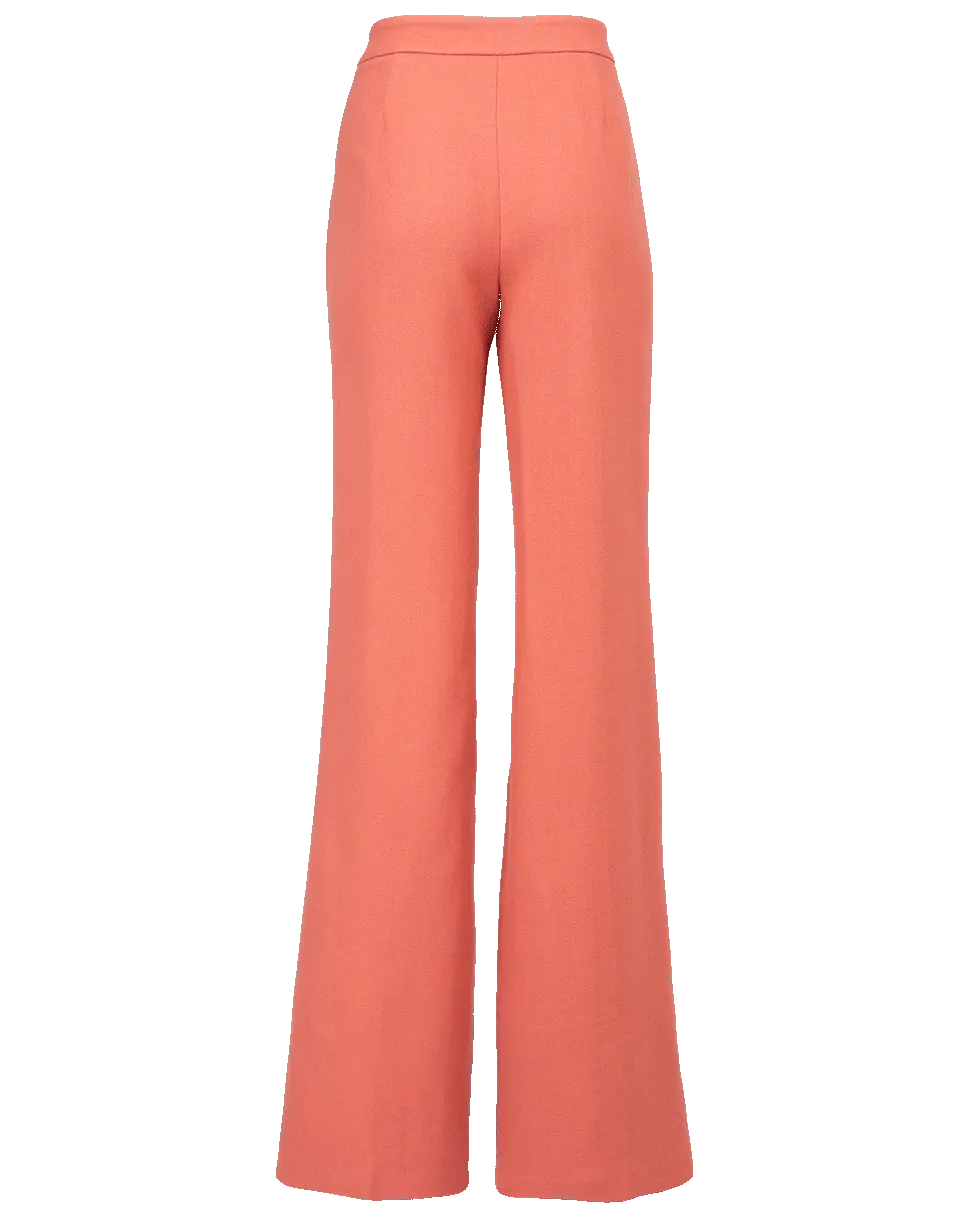 Side Zip Flared Pant