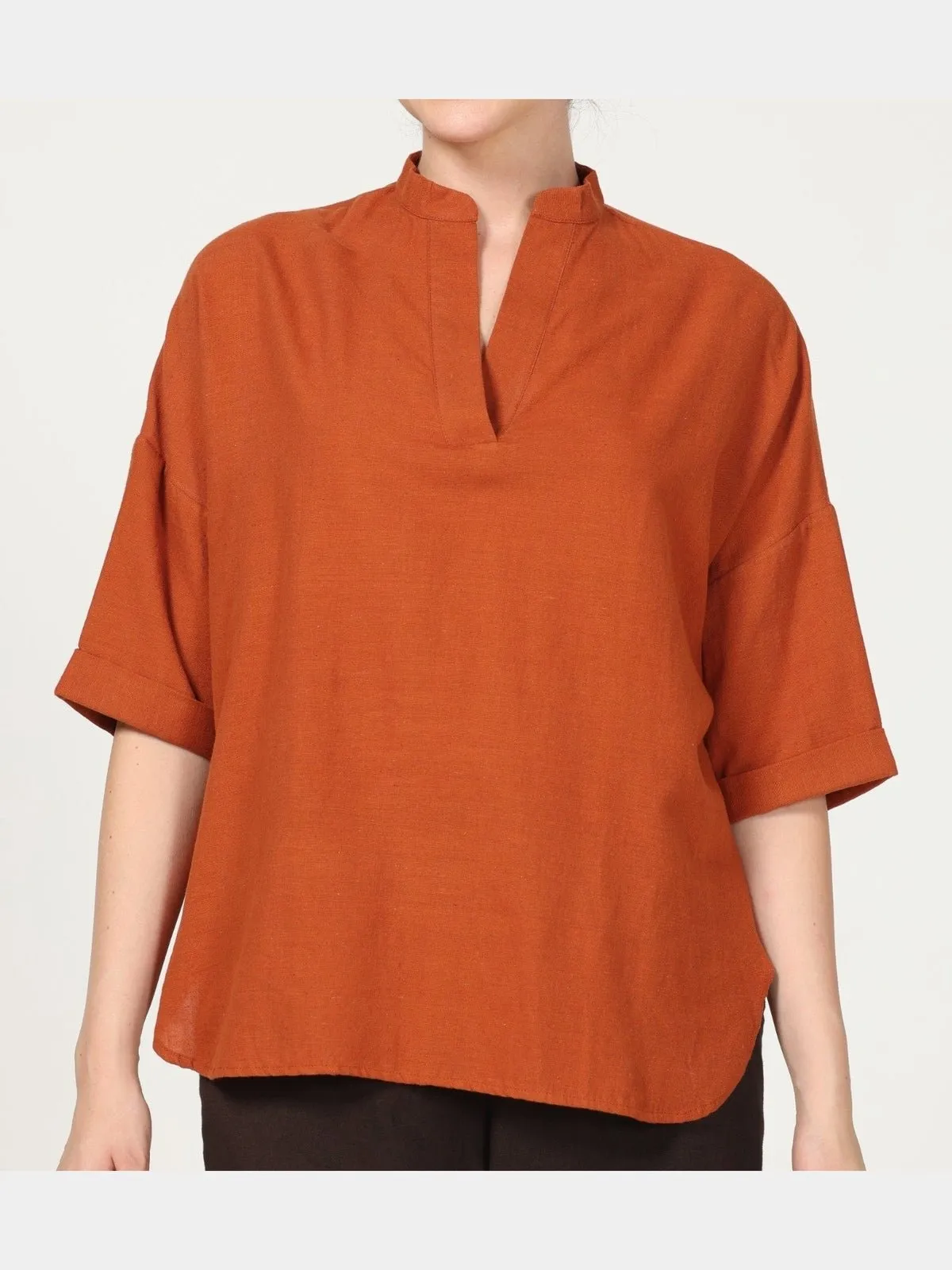 Solid Kimono Top with Wide Leg Pants Co-ord Set