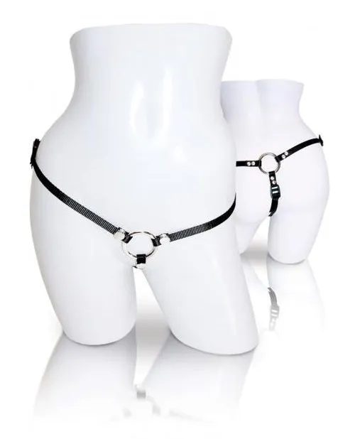 Sportsheets Bare as You Dare Harness - Black