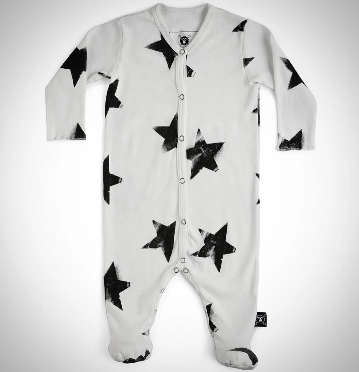Star Foot Overall - White
