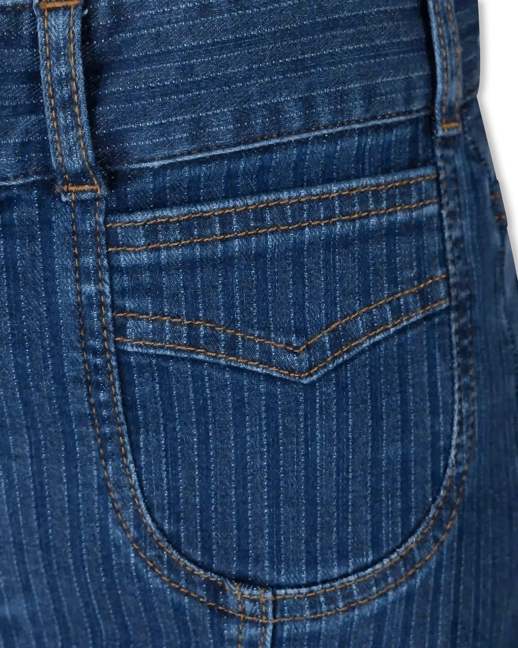 Striped Flared Jeans