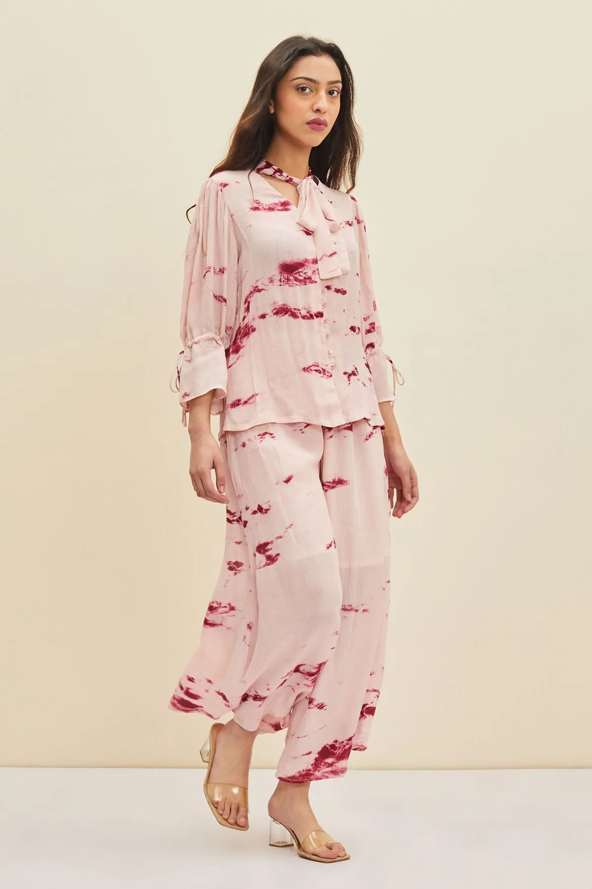 Tie Dye Flowly Co-ord Set