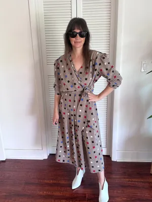 Vintage Jean Nidetch Wrap Dress