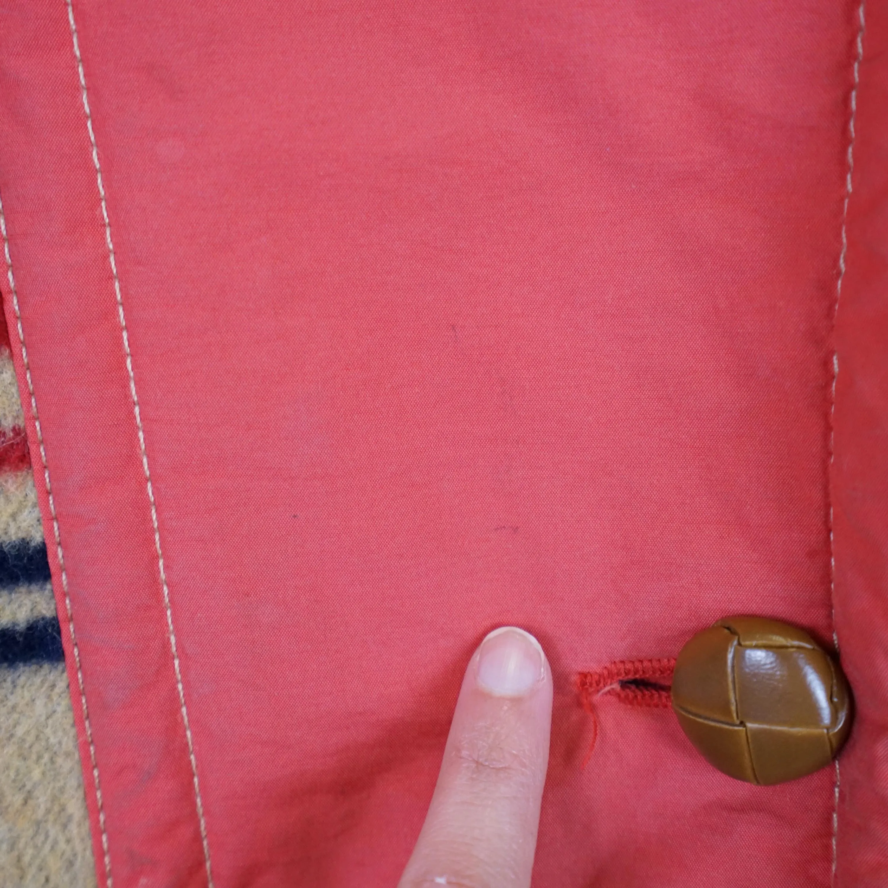 Vintage wool mix Coat Size M