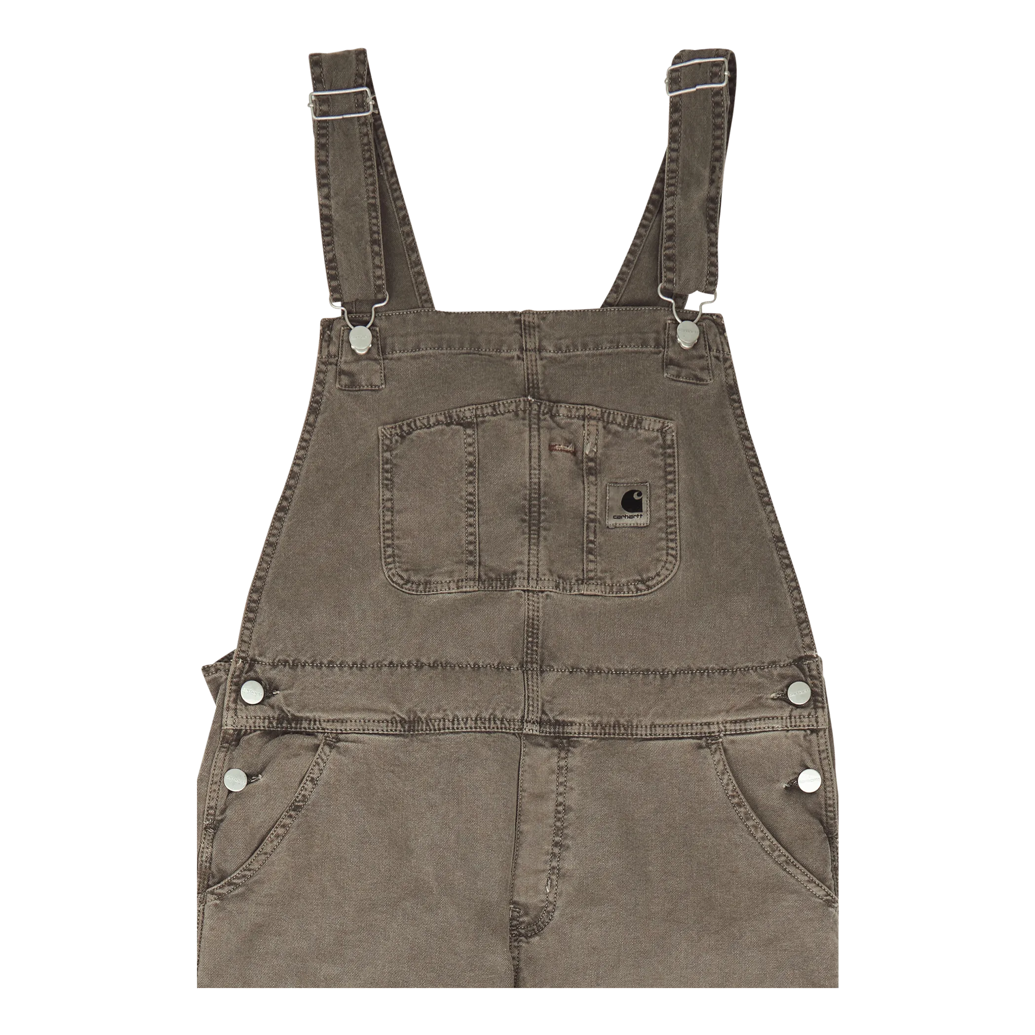 W' Bib Overall Straight Black