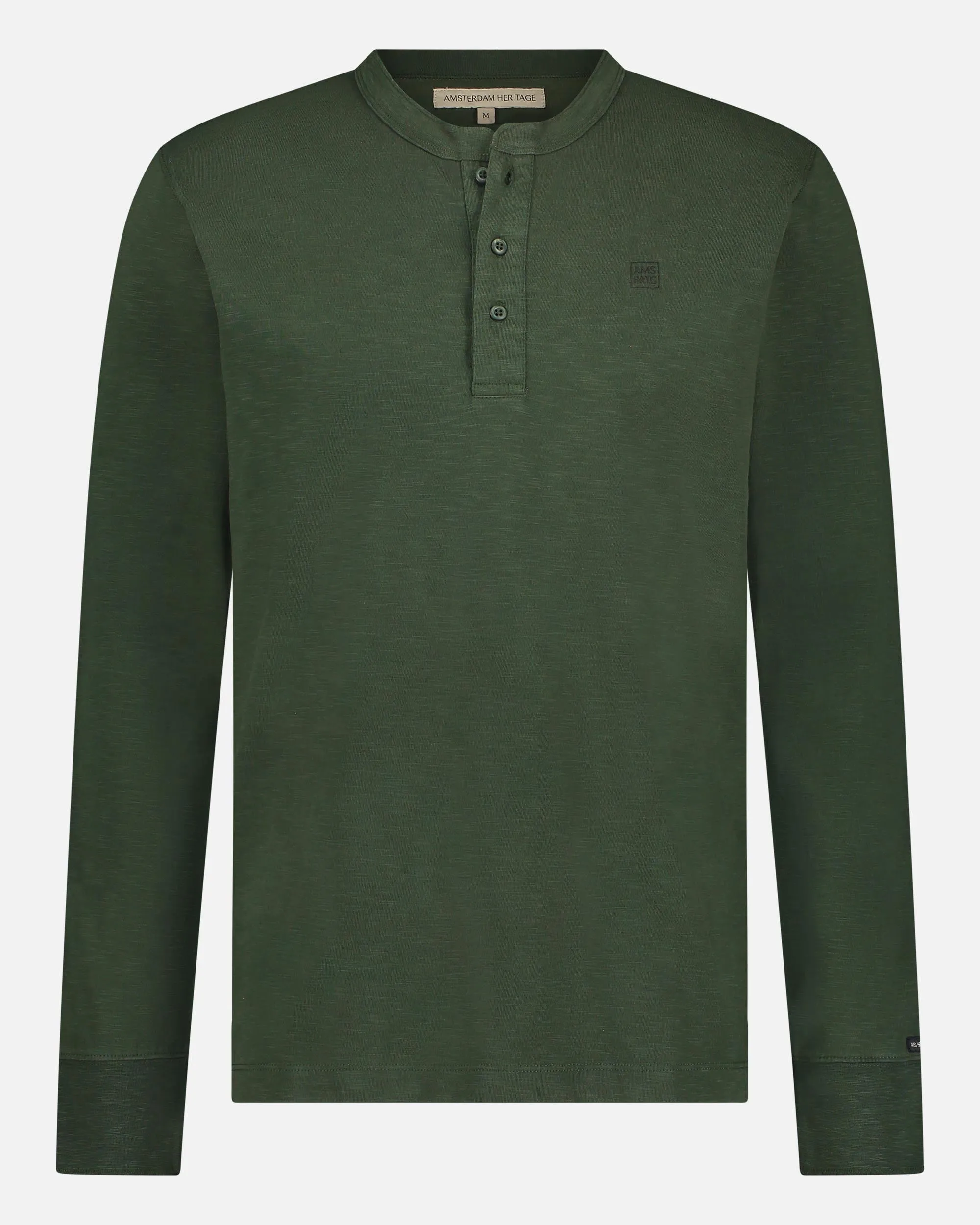 Wayne | Long Sleeve Henley Shirt