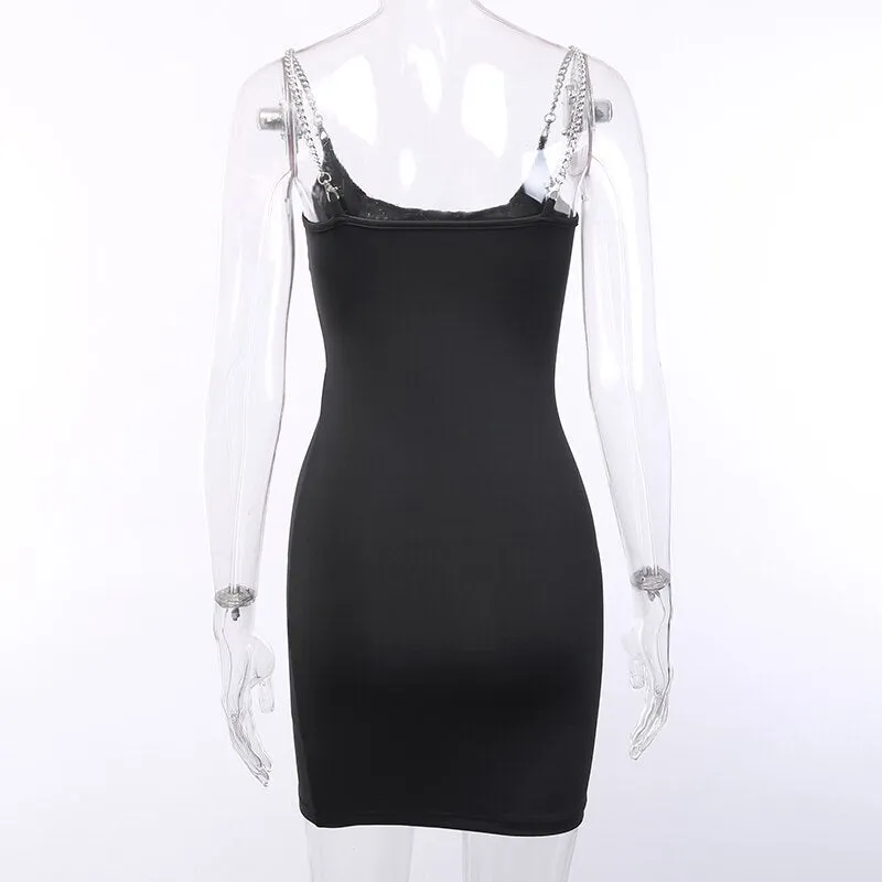 Women's Summer Bodycon Elastic Mini Dress