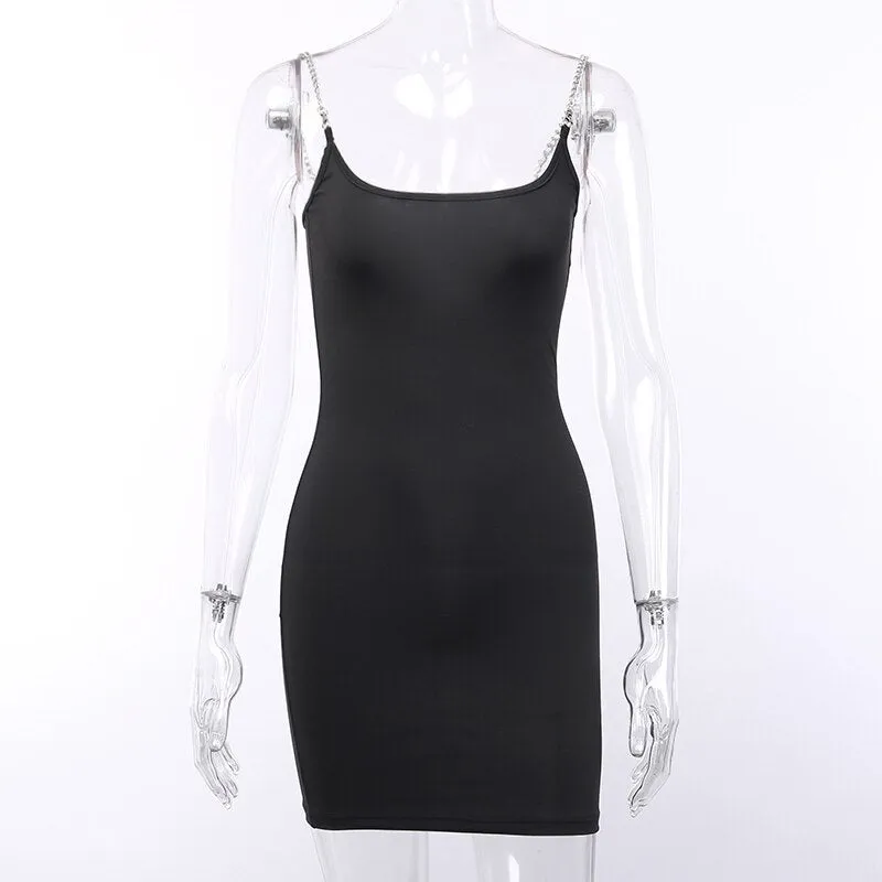 Women's Summer Bodycon Elastic Mini Dress