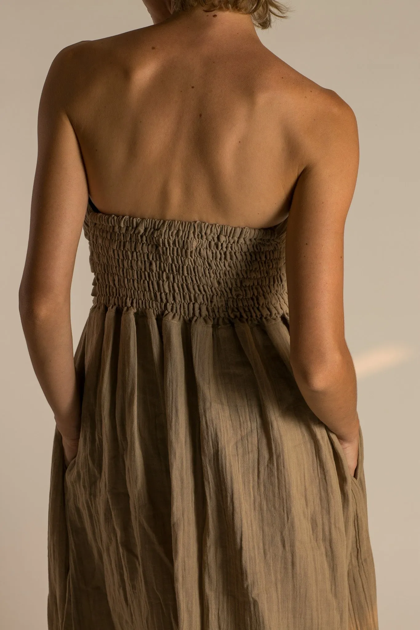WRAP BOW DRESS STEFANY