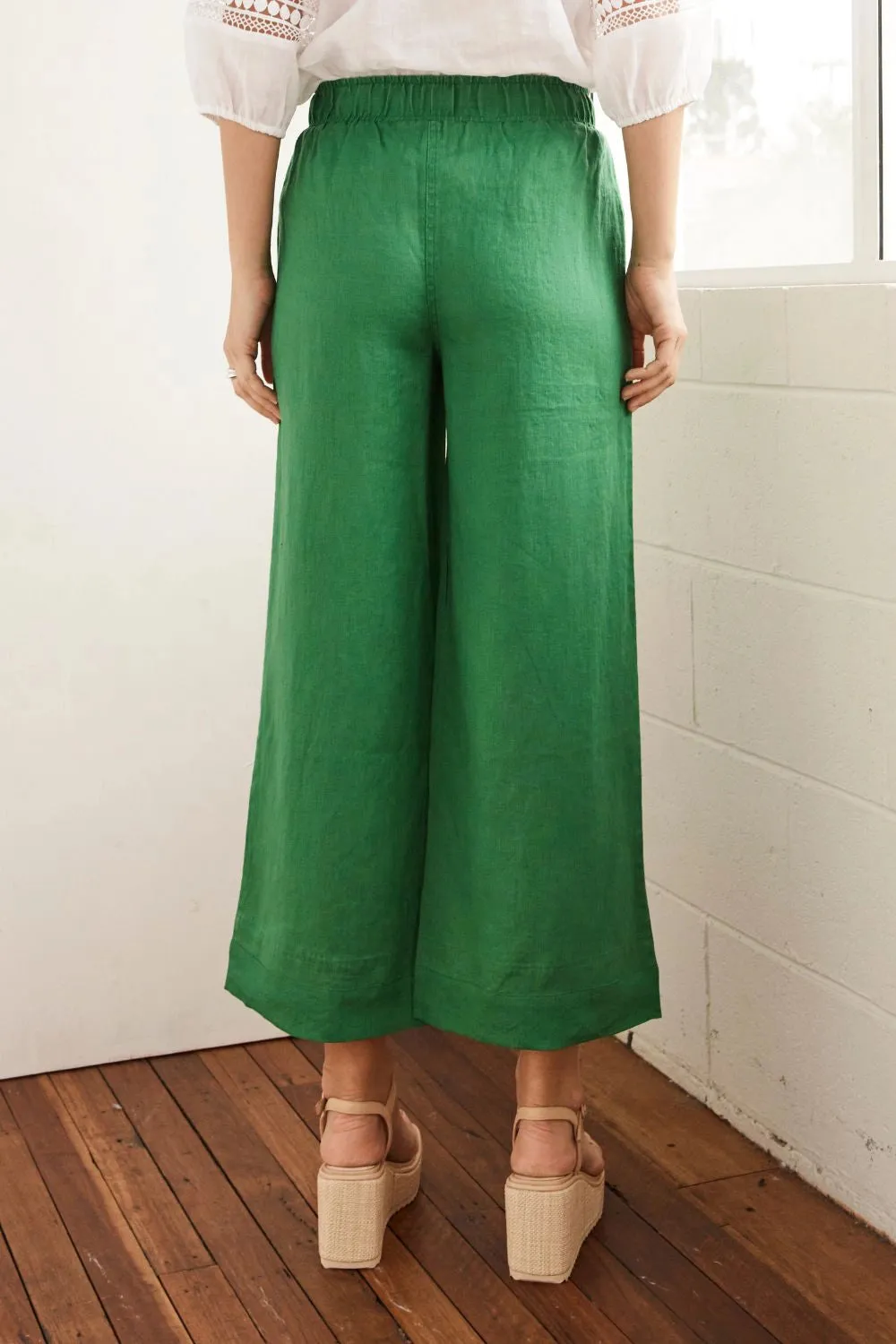ZOE KRATZMANN | WATTAGE PANT | PALM GREEN